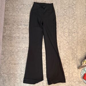 lululemon athletica Dark Gray Flare Leg Yoga Pants NWOT